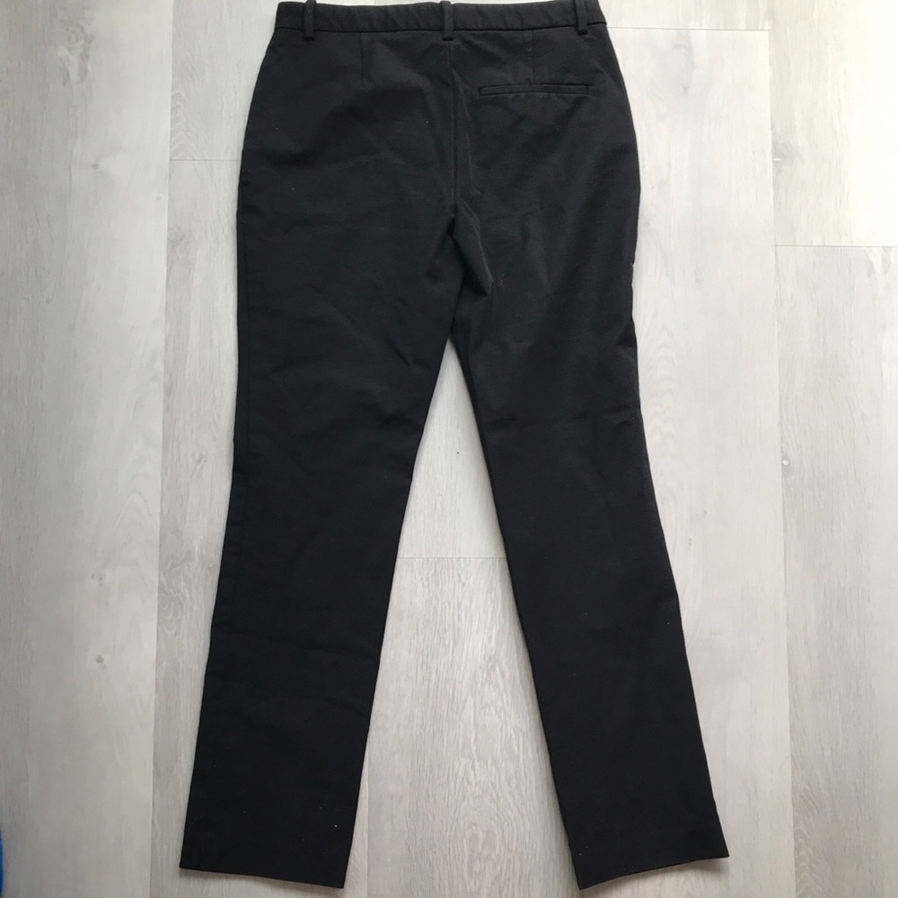 THEORY WOMENS BKACK DRESS PANTS STRAIGHT LEG WOMENS 4